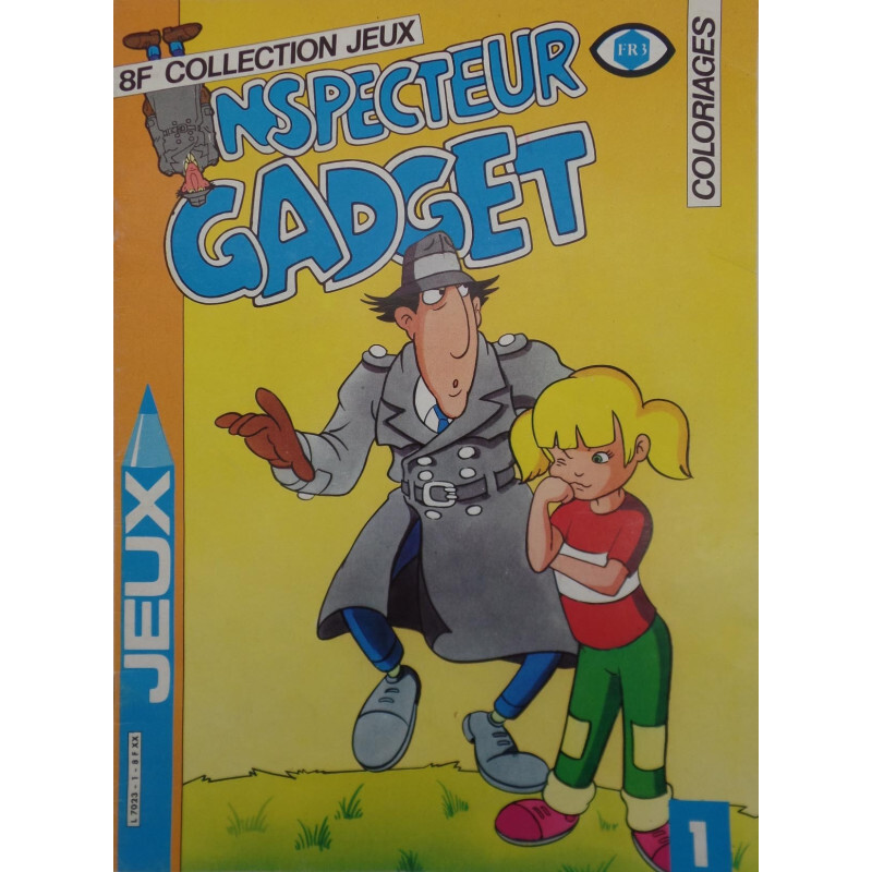Magazine : Inspecteur Gadget - Jeux et coloriages