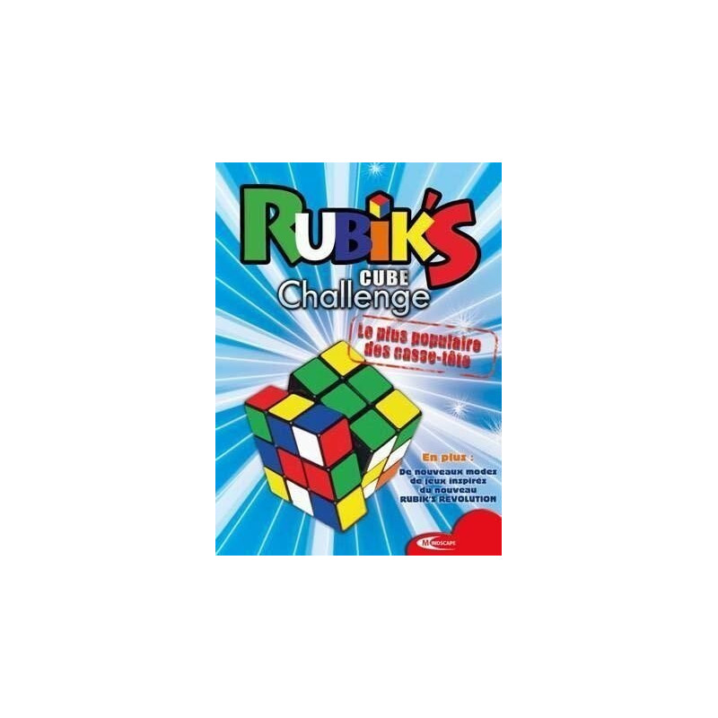 Jeu-Vidéo - PC CD-ROM - Rubik's Cube Challenge
