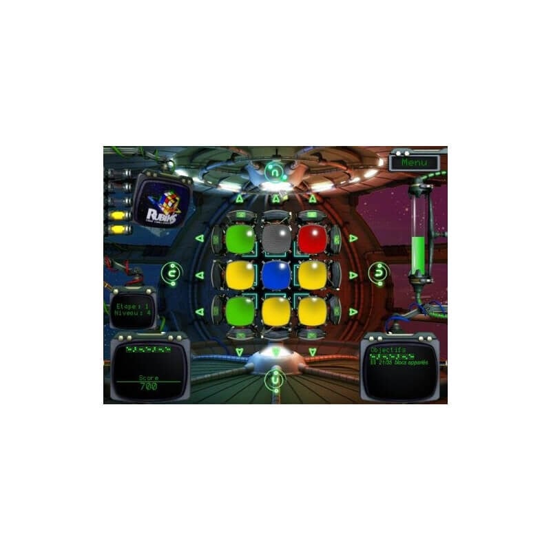 Jeu-Vidéo - PC CD-ROM - Rubik's Cube Challenge