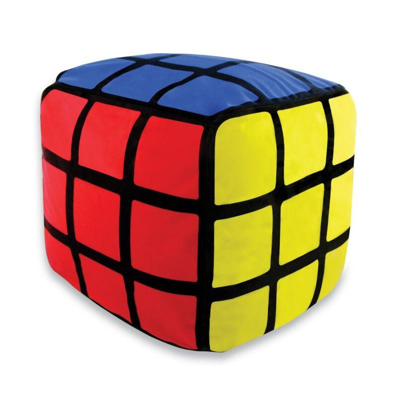 Pouf gonflable Rubik's Cube