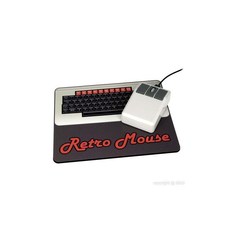 Tapis et souris rétro