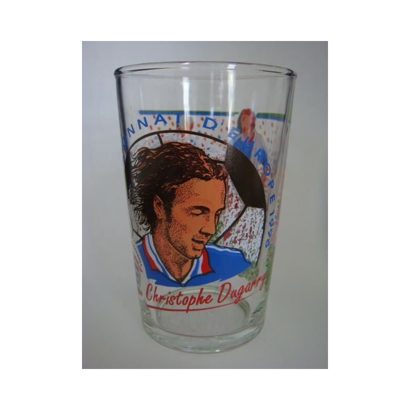 Verre à moutarde : Championnat d'Europe 1996 - Christophe Dugarry
