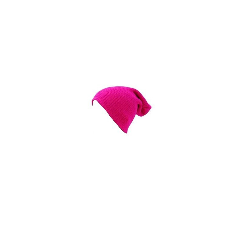 Bonnet rose fluo