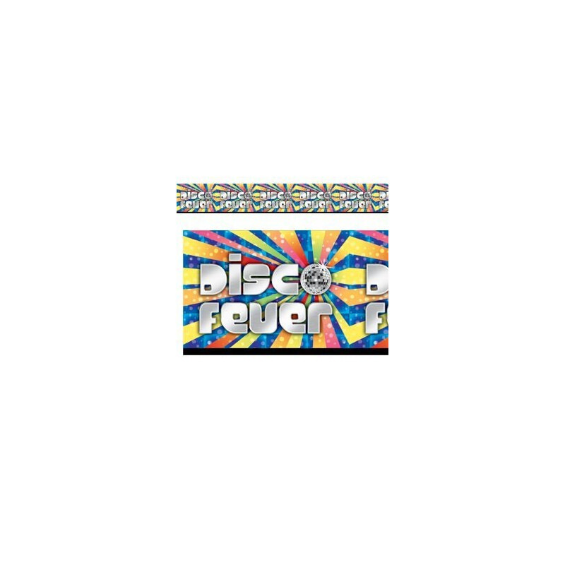 Décoration murale : Bannière Disco Fever