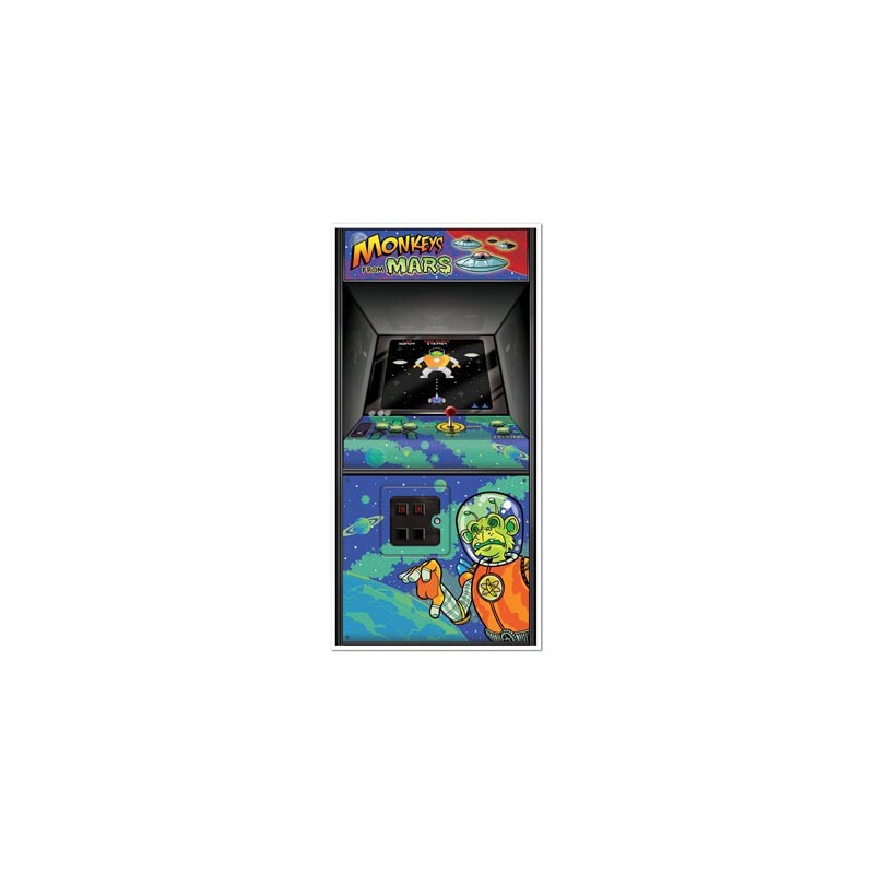Décoration murale : Borne d'arcade des années 80