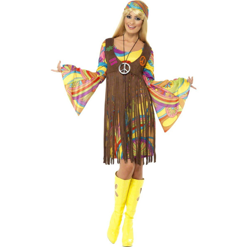 Déguisement Femme : Groovy Lady 1960's