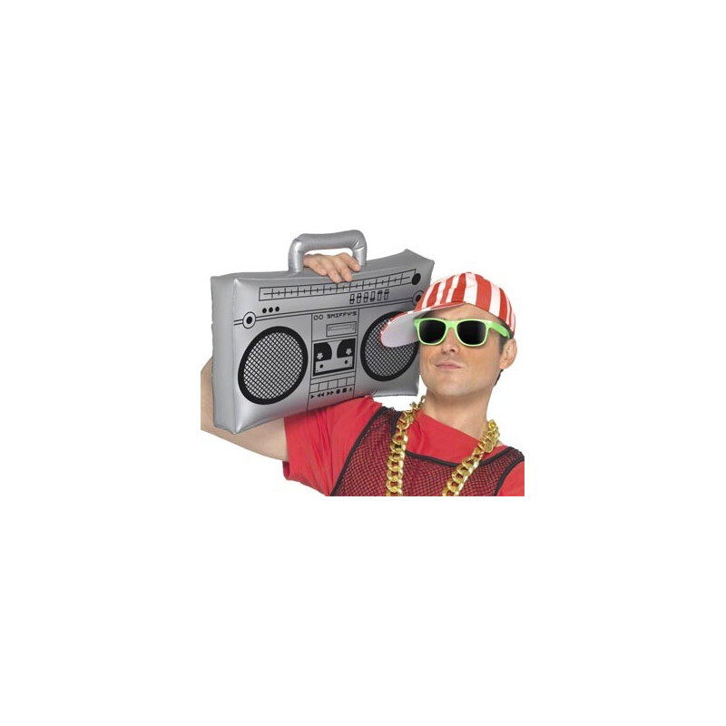 Poste radio ghetto blaster géant gonflable