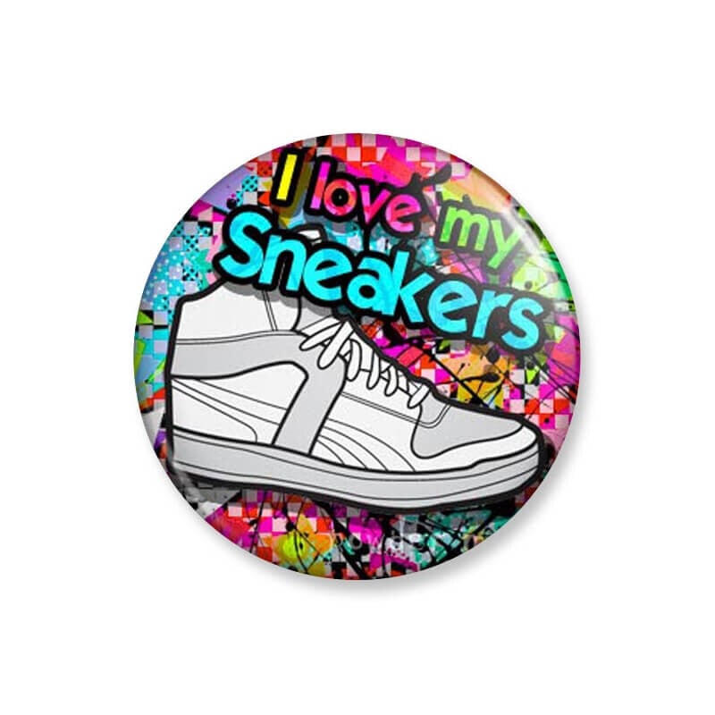 Badge : I love my Sneakers
