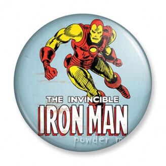Badge : Iron Man - Marvel