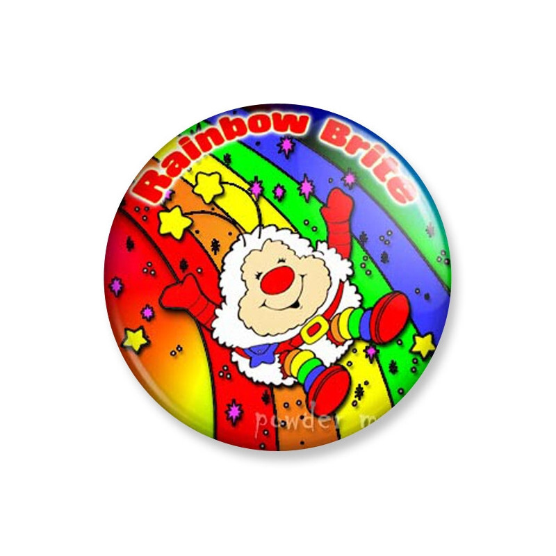 Badge : Rainbow Brite - Petit malin