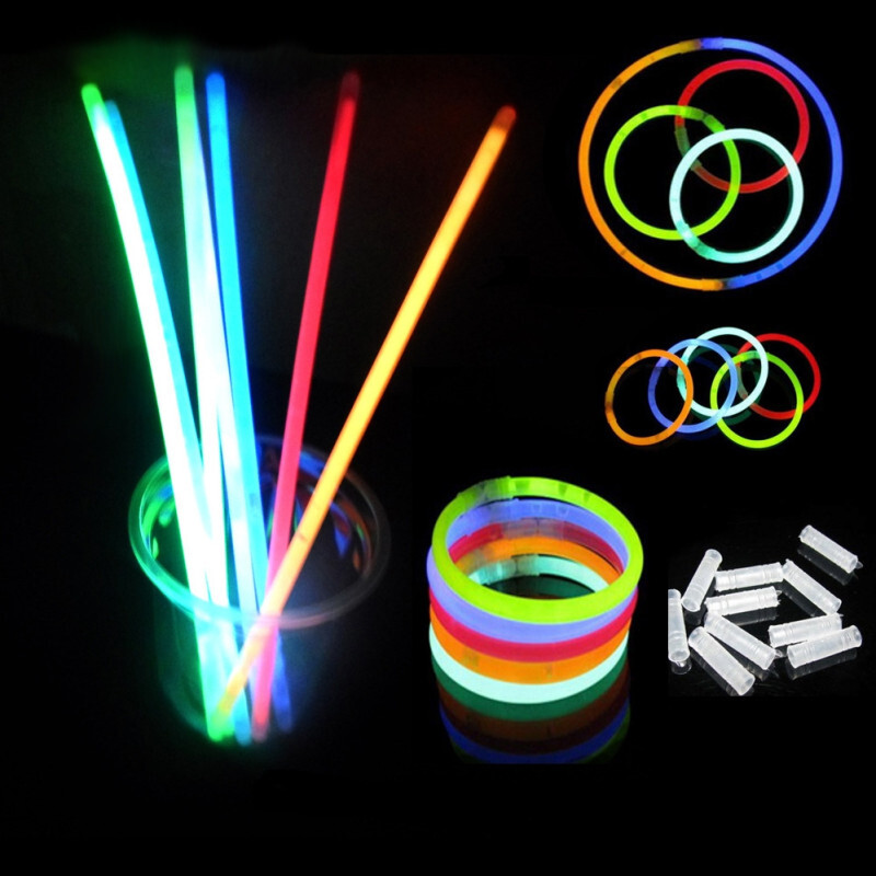 Bâtons lumineux avec connecteurs (15 pièces