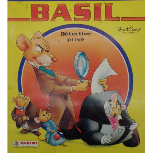 Album Panini : Basil Détective privé