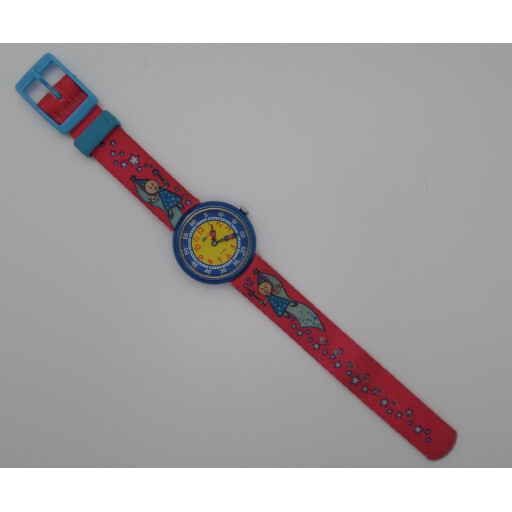 Montre Enfant Flik Flak Vintage - Modèle Rose Soleil - Fonctionnelle - Occasion