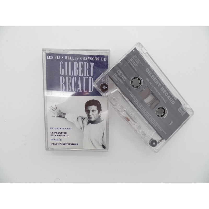 Cassette audio - Les plus belles chansons de Gilbert Bécaud