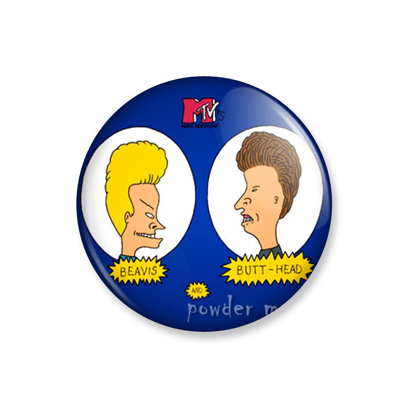 Badge : Beavis et Butt-Head