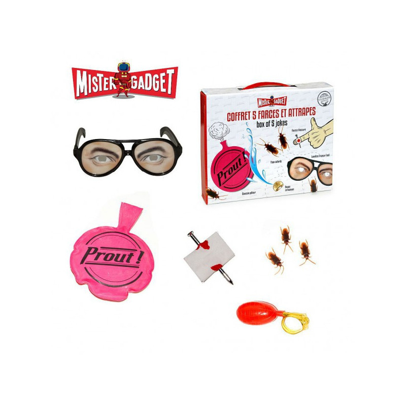 Boîte à blagues, jouets de farces drôles - Prank Toys Pack Set Box Kit de farces du poisson d'avril,les âges rassemblent des gadgets de farces, ensemble de jouets pour , adultes, amis Boîte à blagues, jouets de farces drôles - Prank Toys Pack Set Box Kit de farces du poisson d'avril,les âges rassemblent des gadgets de farces, ensemble de jouets pour , adultes, amis