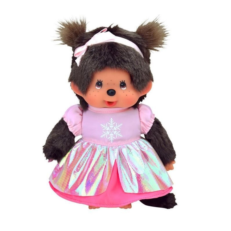 Peluche Monchhichi - Princesse Rose