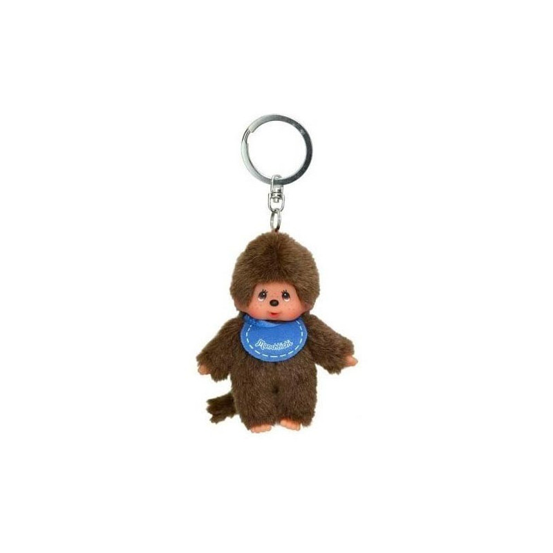 Porte-clés : Monchhichi Garçon Bleu