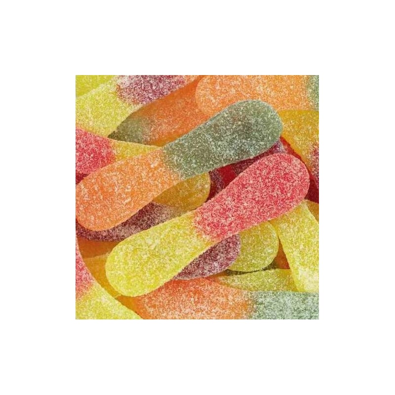 Langues De Chat Citriques Aux Fruits Bonbons Retro