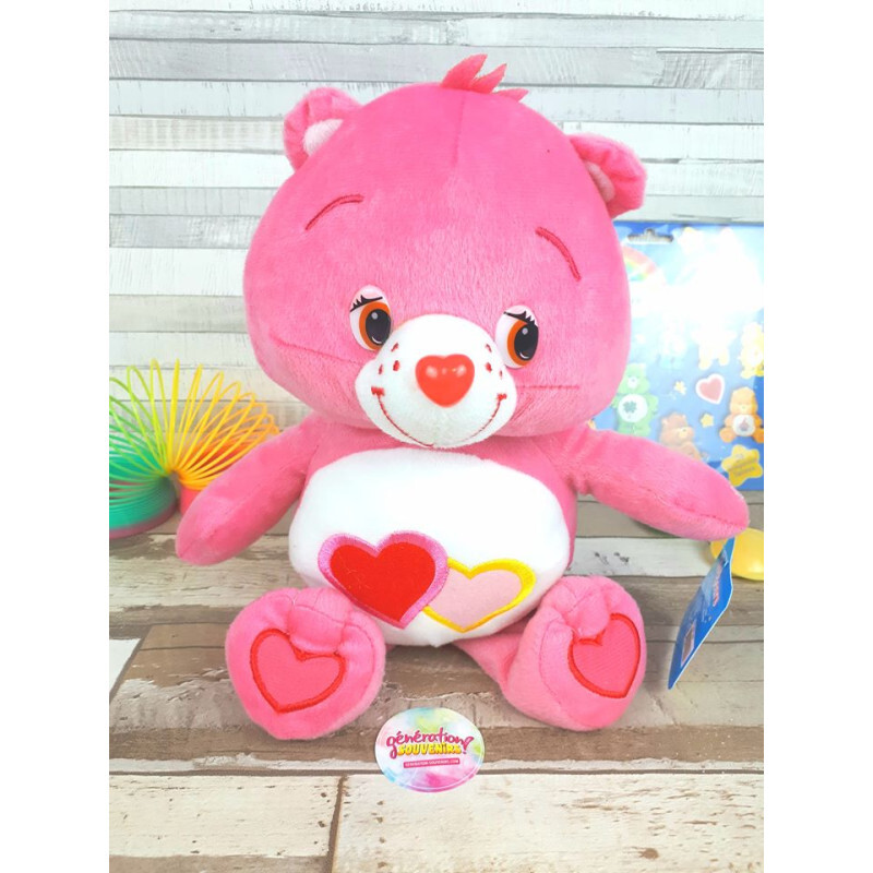 Peluche Bisounours rose Groschéri