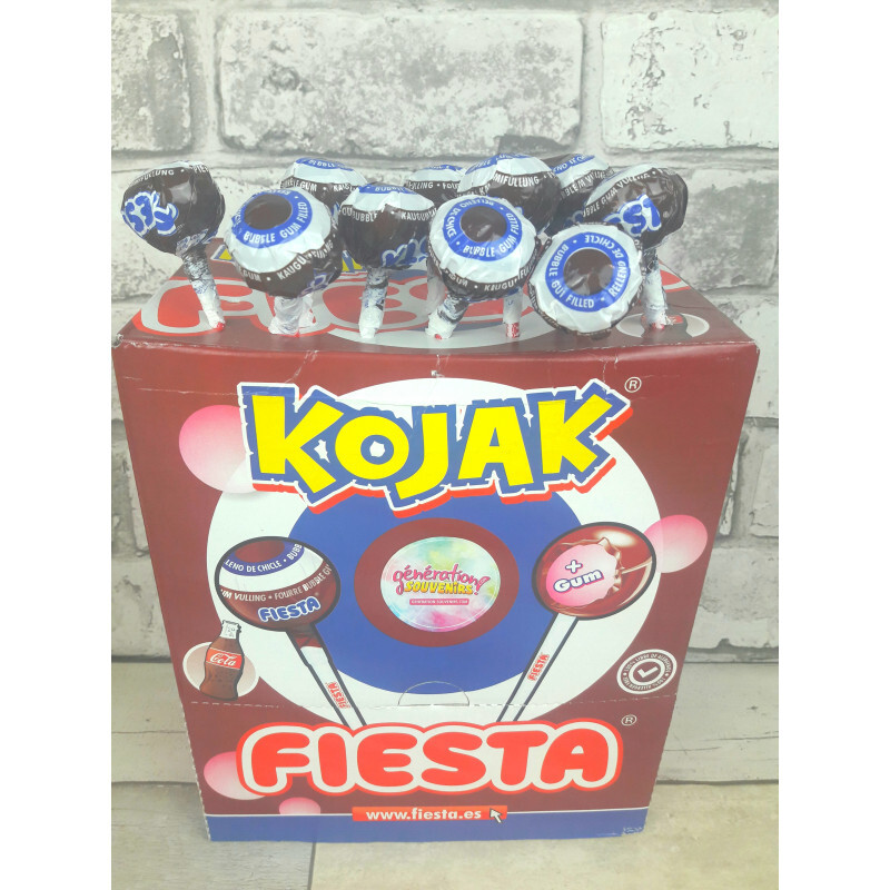 Sucette Kojak Cola - Bubble Gum - Lot de 5