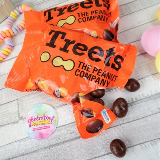 Treets - Cacahuètes enrobées de chocolat au lait