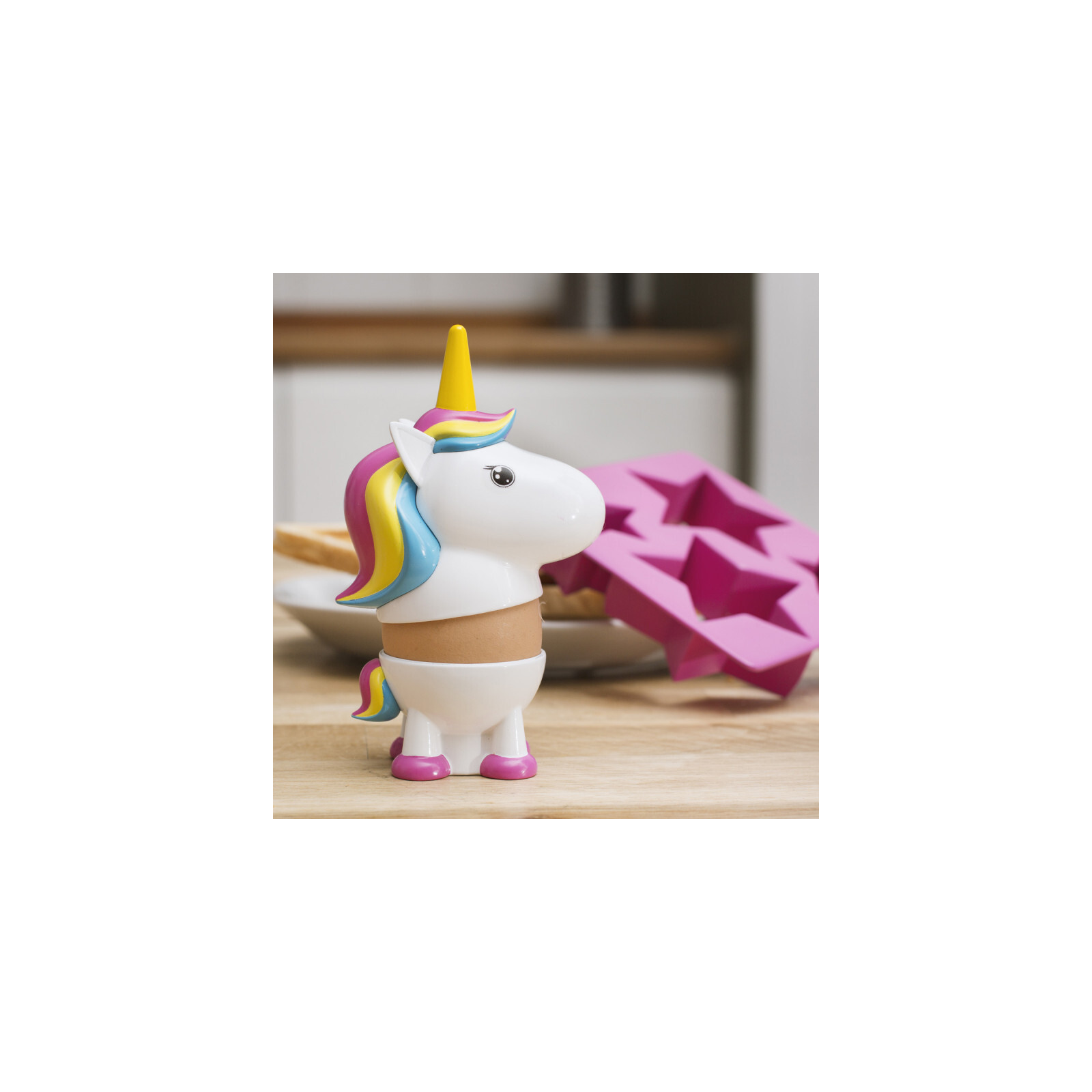 Coquetiers Design Panda - Lot De 2 Pièces Uniques, Fait Main, Pour Un Petit-déjeuner Fun Et Original