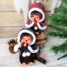 Peluche Monchhichi Garçon - Hiver