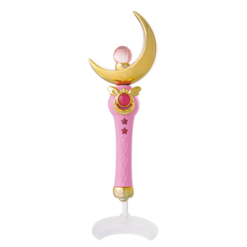 Mini Pochette Mascotte Sailor Moon - Rose Moon Bâton, Prisme Coeur Compact - Japon