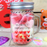 Mason Jar gourmand "Love" - Saint Valentin