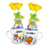 Mug Monsieur Madame - Modèle Madame Princesse à Noël 2019 - Collection Hachette - Rose En Faïence