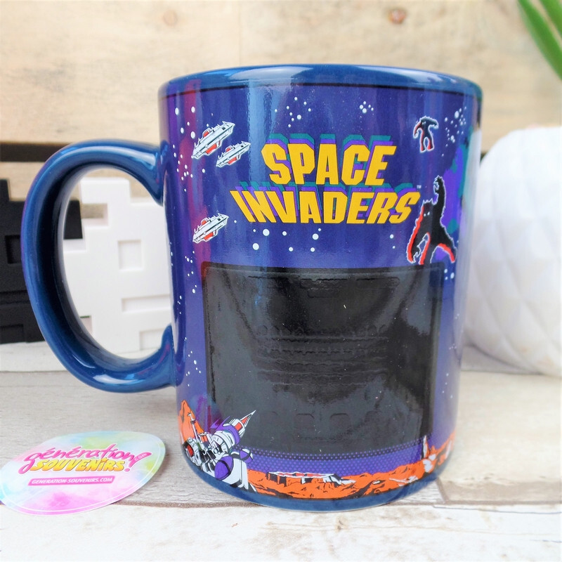 Mug Space Invaders - Thermoréactif