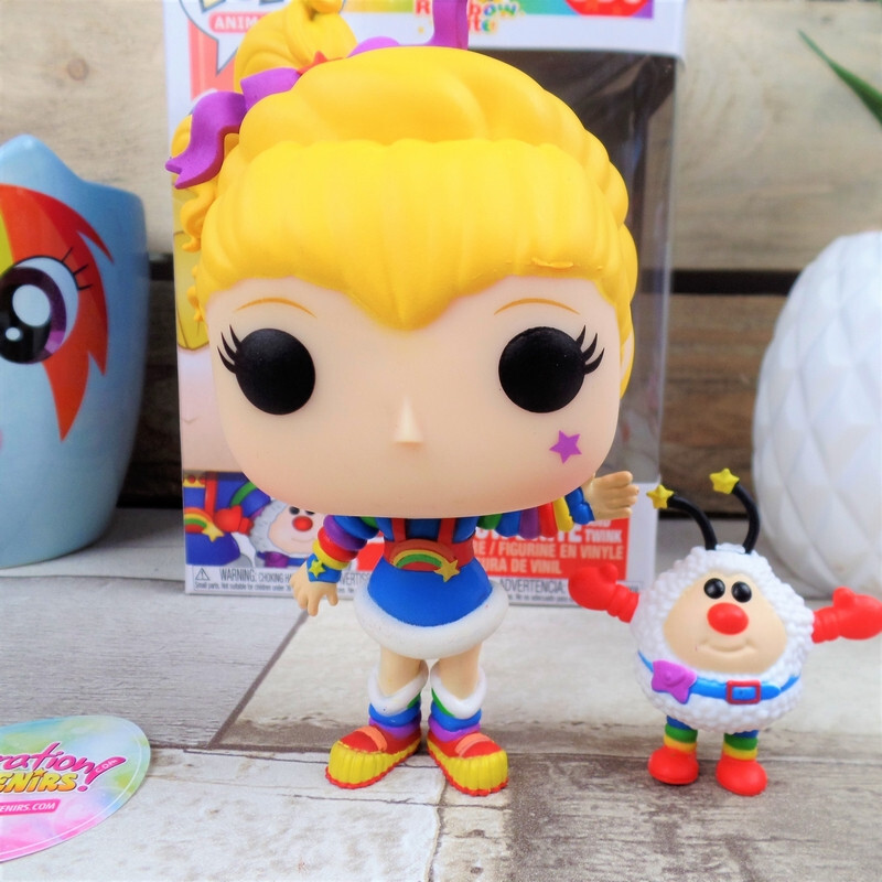 Figurine Rainbow Brite - Blondine 1983 Schleich - PVC - Occasion - Allemagne