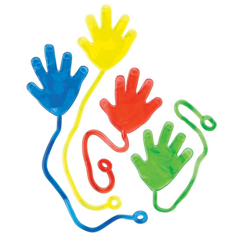 24 Mains Collantes Yeapeak - Jouet Adhésif Pour Enfants - 3 Styles Différents - Décoration Fenêtre