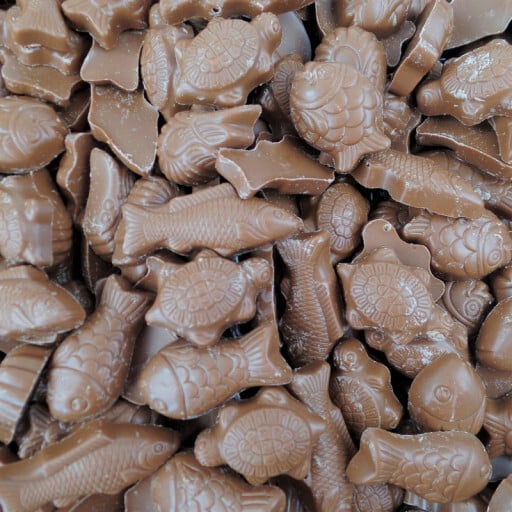 Friture chocolat au lait praliné de Pâques