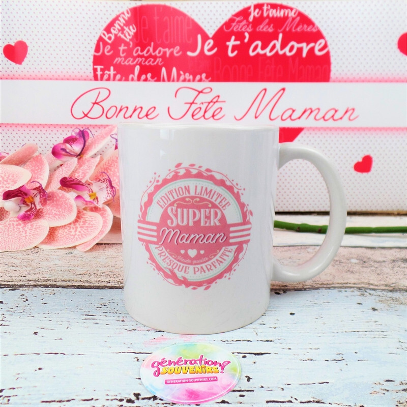 Mug Super Maman - Cadeau maman