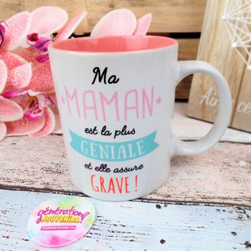 Mug - Maman géniale - Cadeau Maman