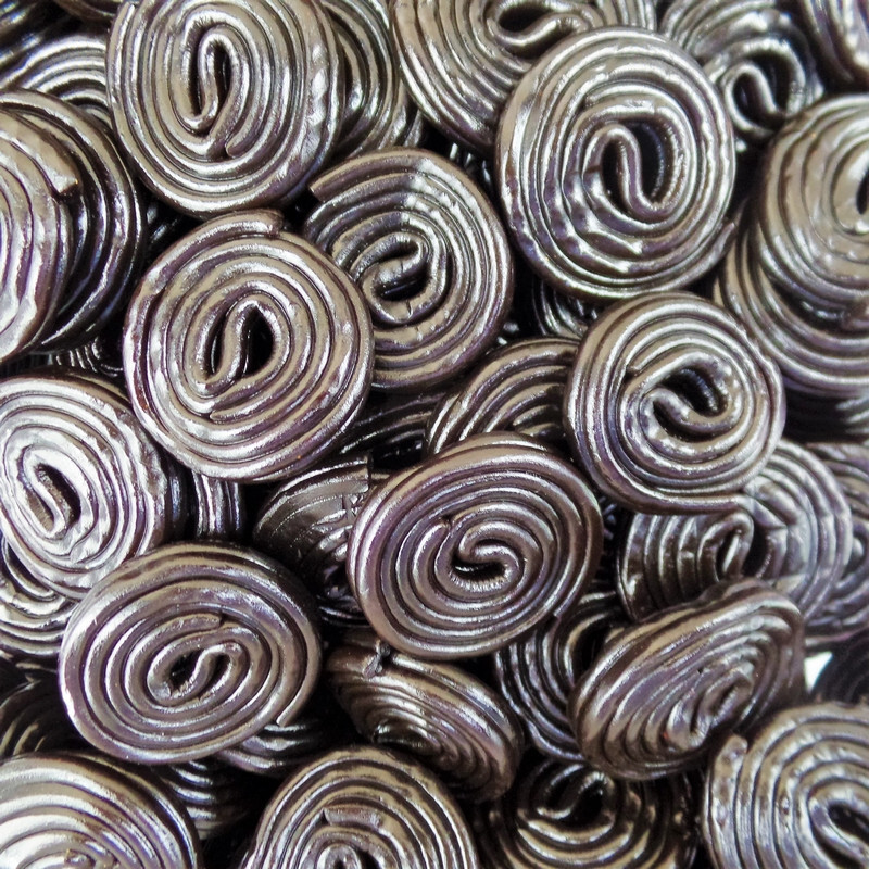 Rouleau de réglisse Rotella Zan - Mètre Roulé Haribo - Lot de 10