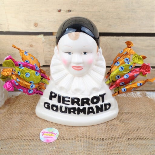 Buste Pierrot Gourmand + 40 sucettes
