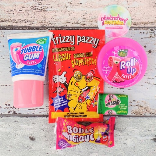 Chewing-gums des années 80 et 90