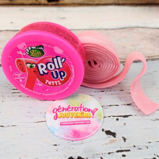 Chewing-gum Roll'Up - Bubble Gum en rouleau