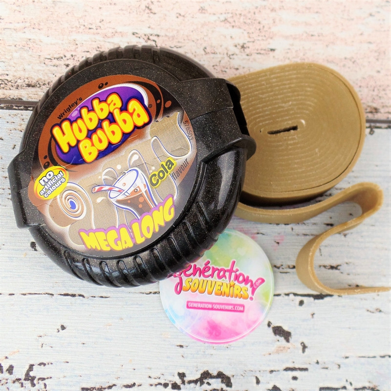 Chewing-gum en rouleau Hubba Bubba - Cola