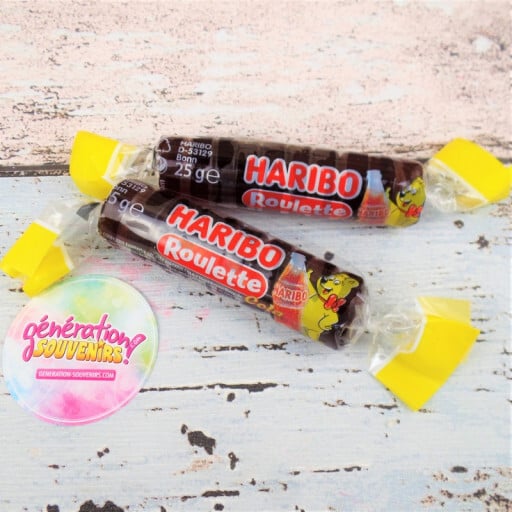 Bonbon Roulette Haribo Cola