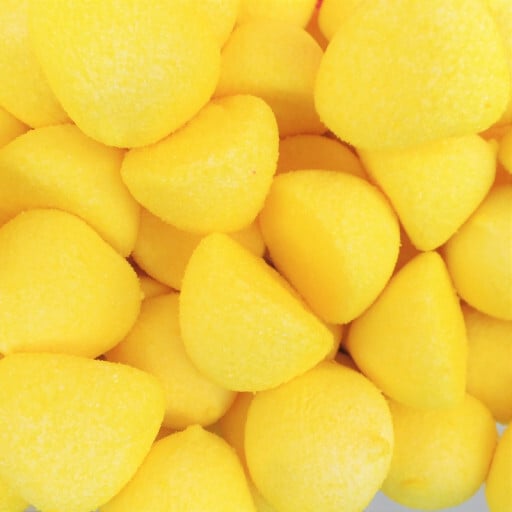 Guimauves Balles de Golf - Banane