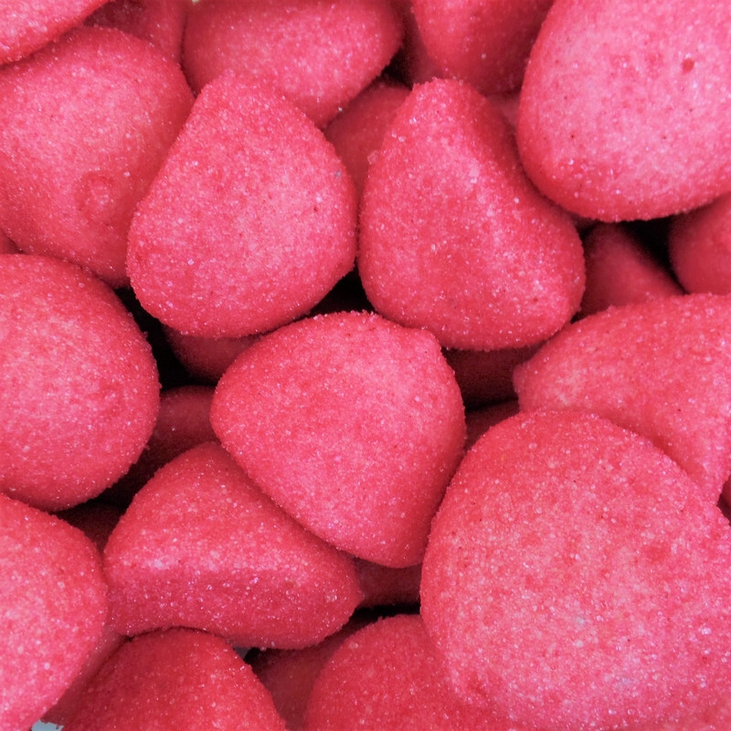 Guimauves Balles de Golf - Fraise - Lot de 10