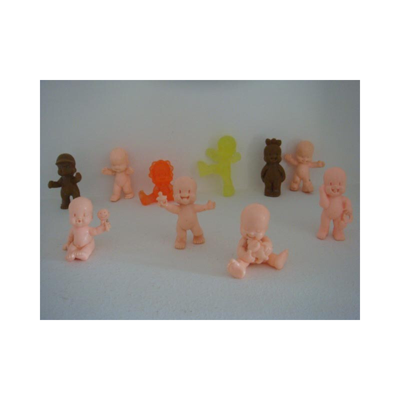 Les Babies : Lot de 10 figurines