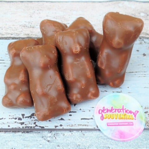 Ourson Guimauve au chocolat au lait Cémoi