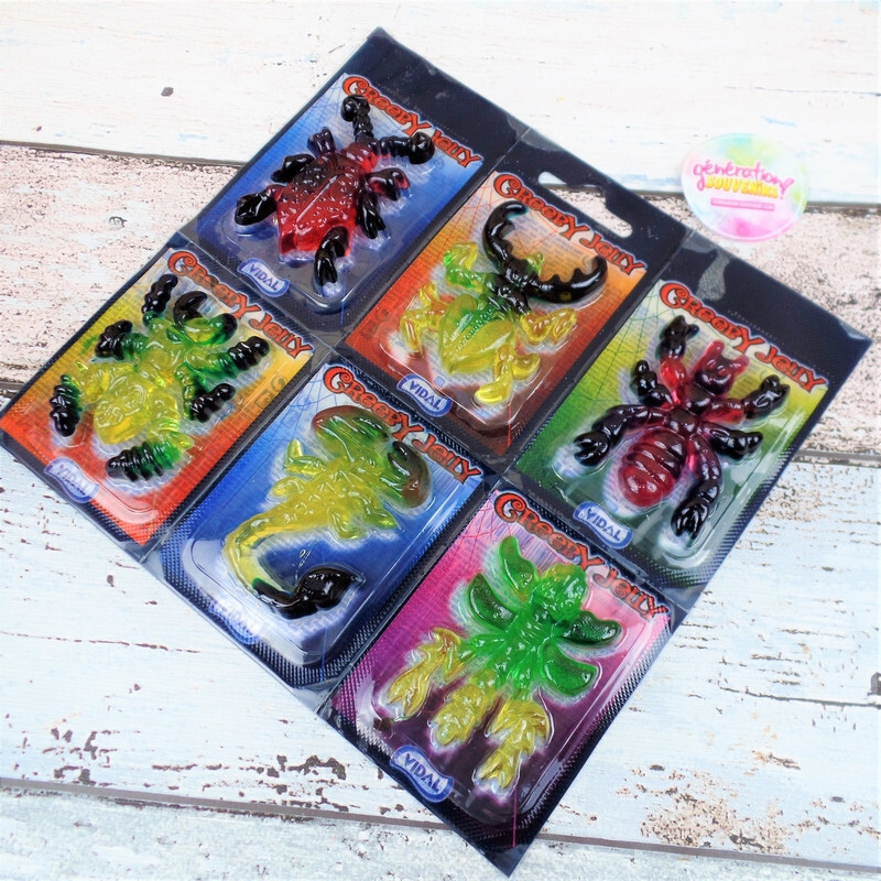 Insectes Creepy Jelly - Lot de 6