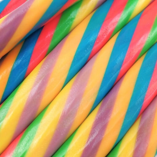 Réglisse Américain Arc-en-ciel - Jumbo lisse