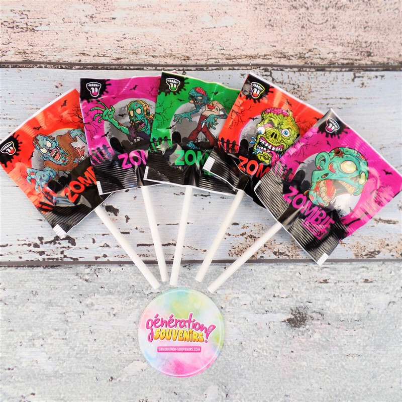 Sucette Zombie - Lot de 5 - Bonbon Halloween